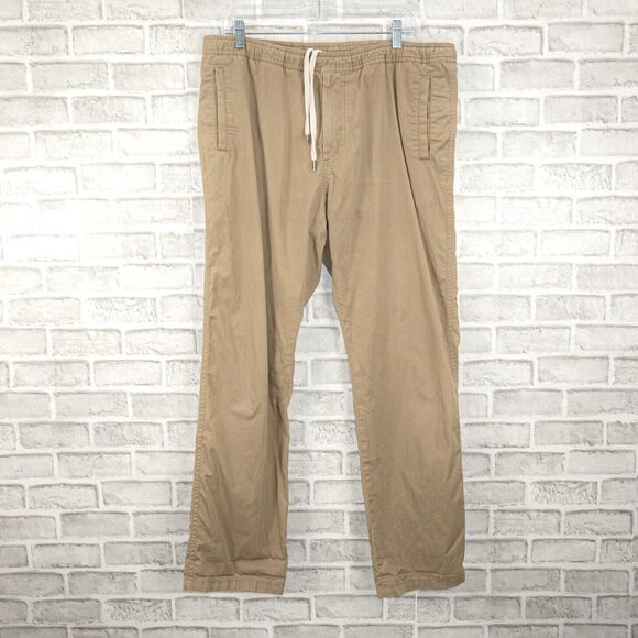OUR LEGACY Size 52 36w Khaki Gabardine Trouser Joggers cotton - Picture 1 of 8